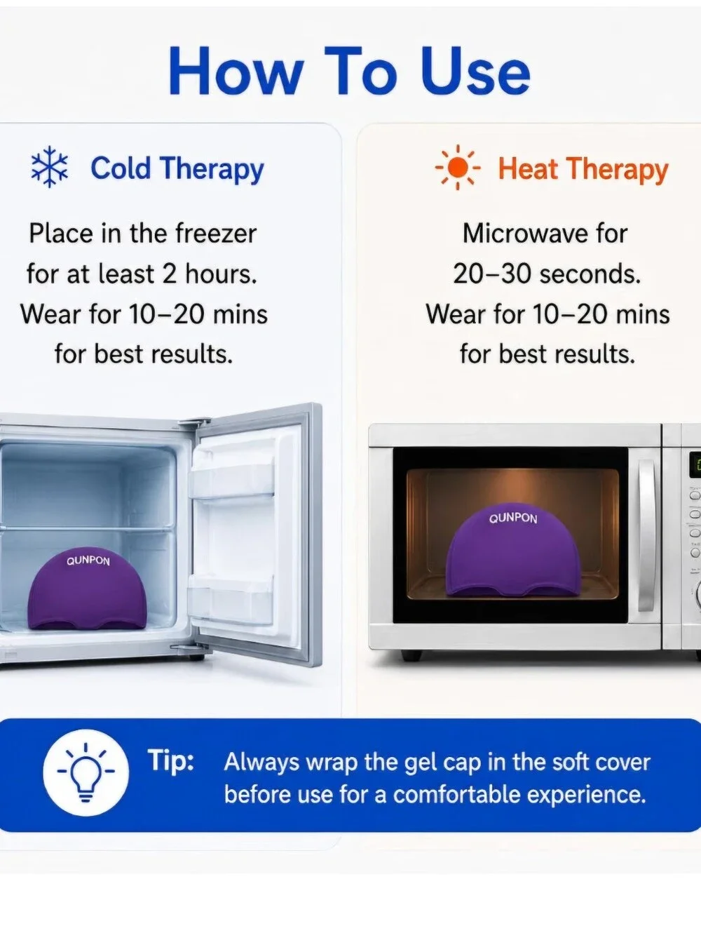 Hot Cold Gel Migrain Cap